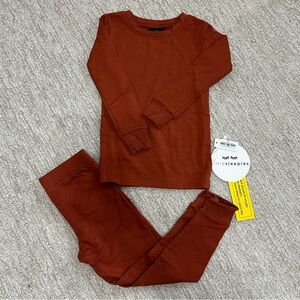 Little Sleepies Rust Pajama Set